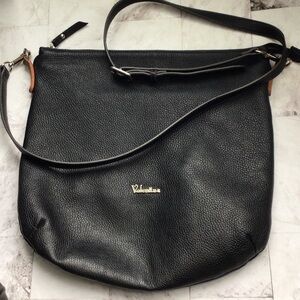 Valentina Elegant Black Shoulder Bag